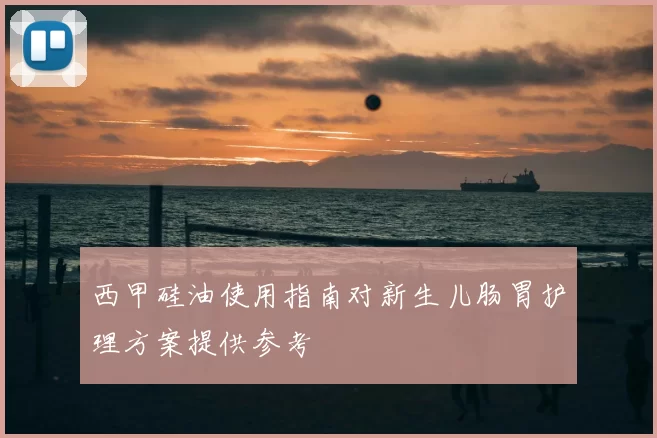 西甲硅油使用指南对新生儿肠胃护理方案提供参考