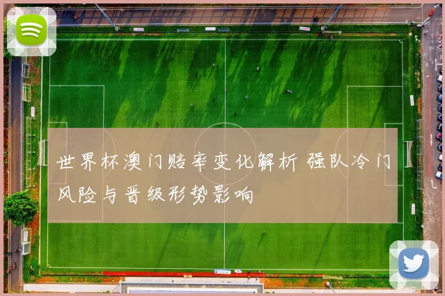 世界杯澳门赔率变化解析 强队冷门风险与晋级形势影响